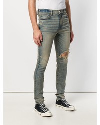 Jean skinny déchiré bleu Amiri