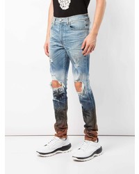 Jean skinny déchiré bleu Amiri