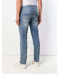 Jean skinny déchiré bleu Philipp Plein