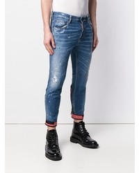 Jean skinny déchiré bleu DSQUARED2