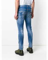 Jean skinny déchiré bleu DSQUARED2