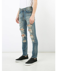 Jean skinny déchiré bleu R13