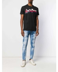 Jean skinny déchiré bleu DSQUARED2