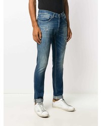 Jean skinny déchiré bleu Dondup