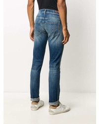 Jean skinny déchiré bleu Dondup