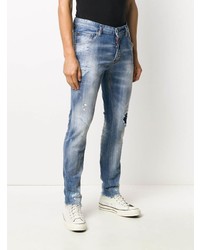 Jean skinny déchiré bleu DSQUARED2