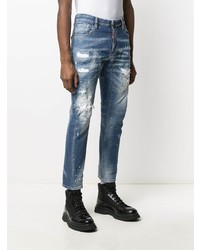 Jean skinny déchiré bleu DSQUARED2