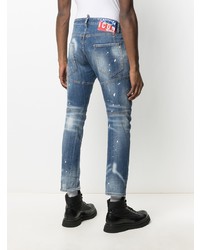 Jean skinny déchiré bleu DSQUARED2