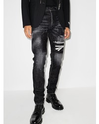 Jean skinny déchiré gris foncé DSQUARED2