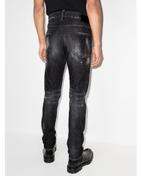 Jean skinny déchiré gris foncé DSQUARED2