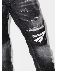 Jean skinny déchiré gris foncé DSQUARED2