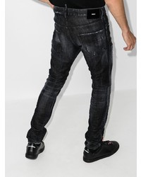 Jean skinny déchiré gris foncé DSQUARED2