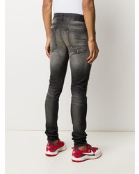 Jean skinny déchiré gris foncé Diesel