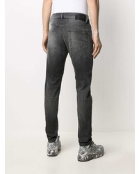 Jean skinny déchiré gris foncé Diesel