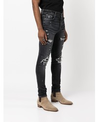 Jean skinny déchiré gris foncé Amiri