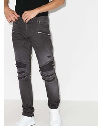 Jean skinny déchiré gris foncé Balmain