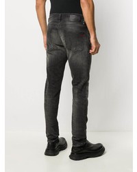 Jean skinny déchiré gris foncé Diesel