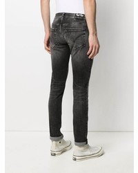 Jean skinny déchiré gris foncé Dondup