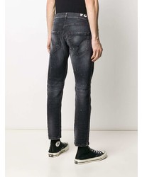 Jean skinny déchiré gris foncé Dondup