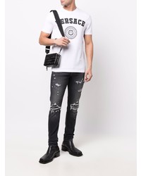 Jean skinny déchiré gris foncé Amiri