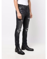 Jean skinny déchiré gris foncé Amiri