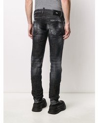 Jean skinny déchiré gris foncé DSQUARED2