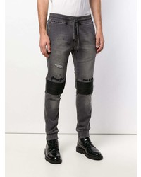 Jean skinny déchiré gris foncé Philipp Plein