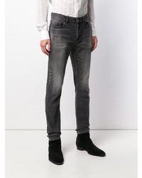 Jean skinny déchiré gris foncé Saint Laurent