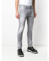 Jean skinny déchiré gris DSQUARED2