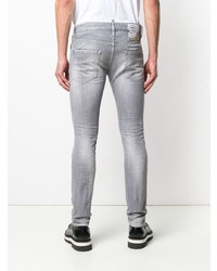 Jean skinny déchiré gris DSQUARED2