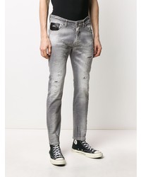 Jean skinny déchiré gris John Richmond