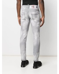 Jean skinny déchiré gris DSQUARED2