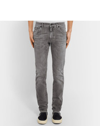 Jean skinny déchiré gris Dolce & Gabbana