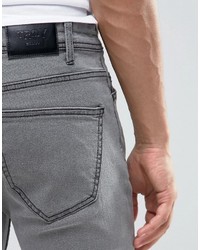 Jean skinny déchiré gris