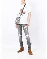 Jean skinny déchiré gris Amiri