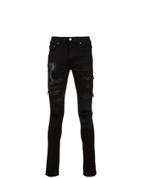 Jean skinny déchiré noir Amiri