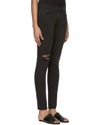 Jean skinny déchiré noir Rag & Bone