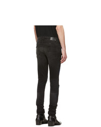 Jean skinny déchiré noir Amiri