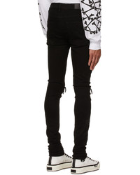 Jean skinny déchiré noir Amiri