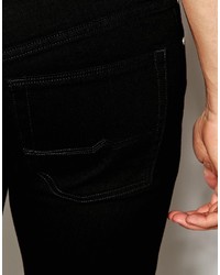 Jean skinny déchiré noir Asos