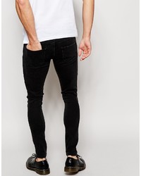 Jean skinny déchiré noir