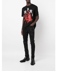 Jean skinny déchiré noir Amiri