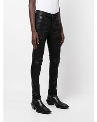 Jean skinny déchiré noir Amiri