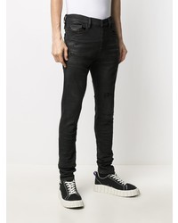 Jean skinny déchiré noir Diesel