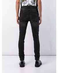 Jean skinny déchiré noir Ksubi