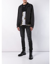 Jean skinny déchiré noir Ksubi