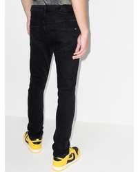 Jean skinny déchiré noir Ksubi