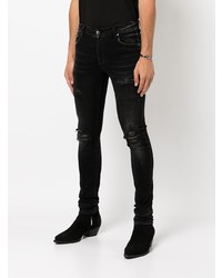 Jean skinny déchiré noir Amiri