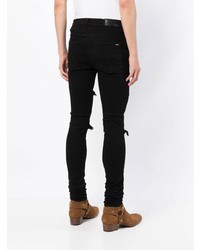 Jean skinny déchiré noir Amiri