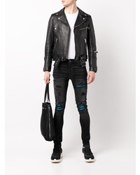 Jean skinny déchiré noir Amiri